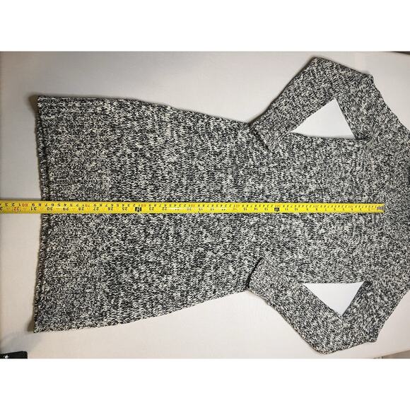 The Limited Gray Turtleneck Dress Size XS Long Sleeve Stretch/Missing Belt - Picture 2 of 8